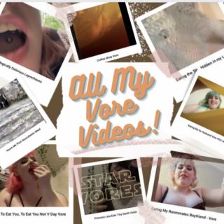 All My Vore And Giantess Videos bundle by Phoenix Bates