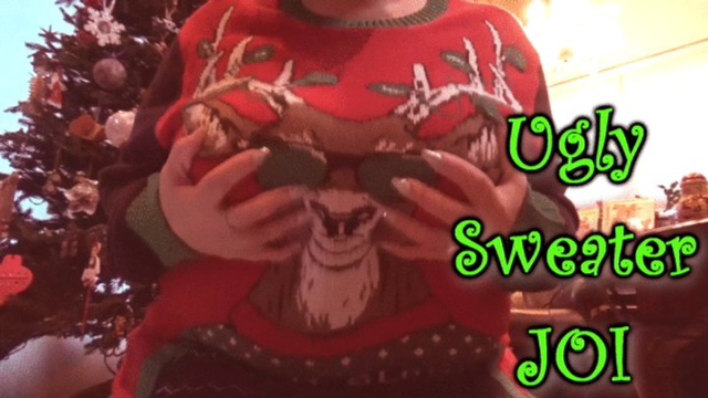 Ugly Sweater JOI video from Addicting Ally