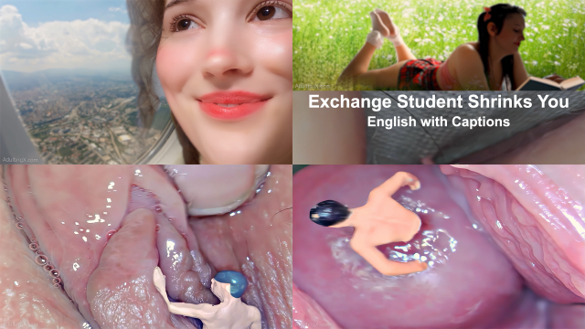 Exchange Student Shrinks You CC video from Adulting