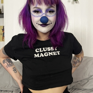 Purple Clown Photoset photo gallery by Alice Bean