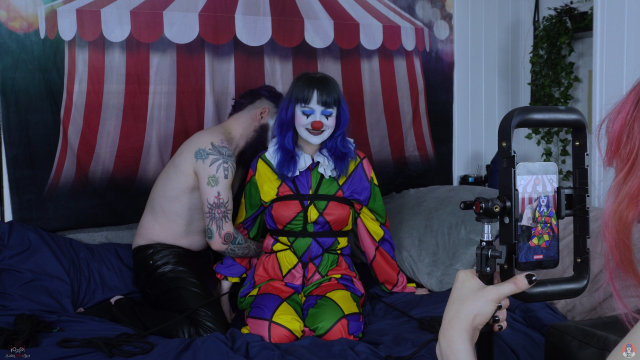 BTS Clown Suit Bondage video from Alice Bean