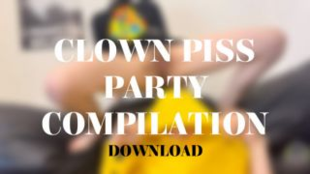 CLOWN PISS PARTY COMPILATION video from Alice Bean