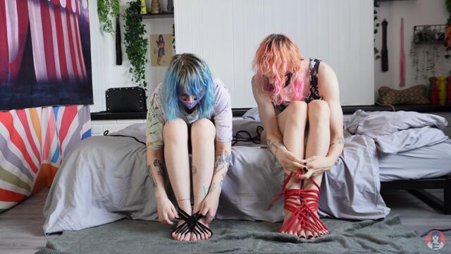 Feet Tying video from Alice Bean