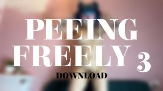 PEEING FREELY 3 video from Alice Bean