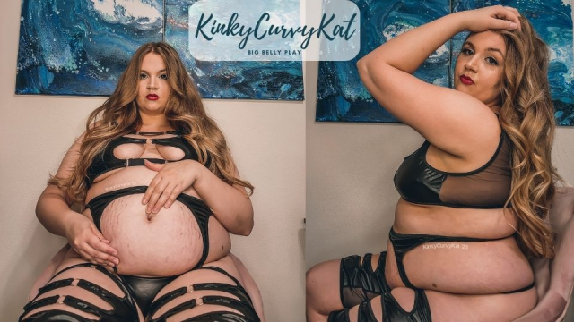 Big Belly Play video from KinkyCurvyKat
