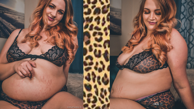 Chubby Belly Play video from KinkyCurvyKat