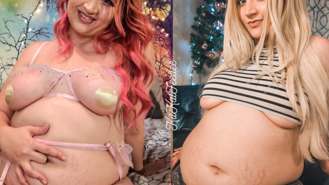 KitKatFeedee 2020 Weight Gain Compilation Part 9 video from KinkyCurvyKat