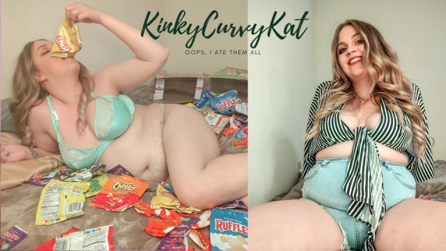 Oops, I Ate Them All video from KinkyCurvyKat