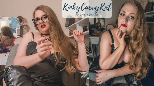 Poker Payout video from KinkyCurvyKat