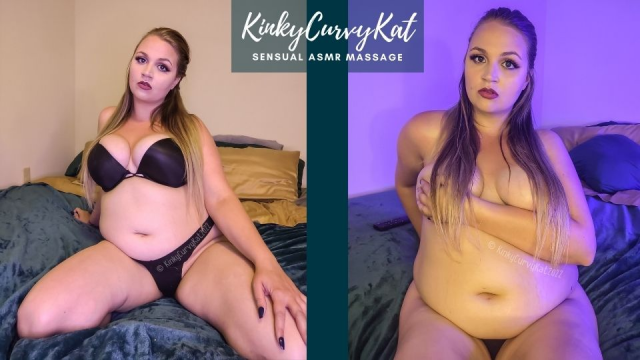 Sensual ASMR Massage video from KinkyCurvyKat