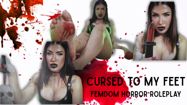 Cursed to My Feet  Femdom Horror Roleplay video from AnittaGirl