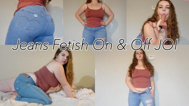 Jeans Fetish On & Off JOI video from AnnaBubbly