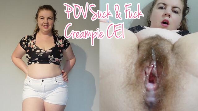 POV Suck & Fuck Creampie CEI video from AnnaBubbly