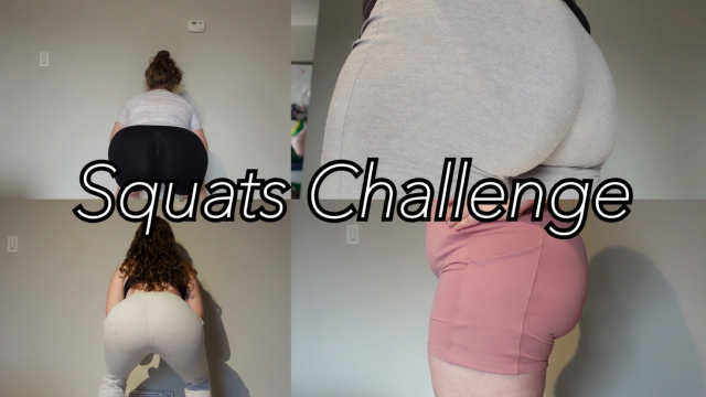Squats Challenge video from AnnaBubbly