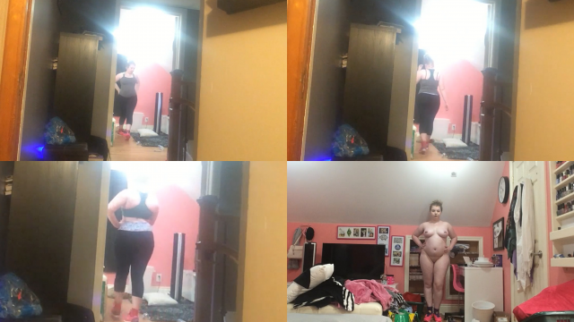 Workout Clothe and Walking video from AnnaBubbly