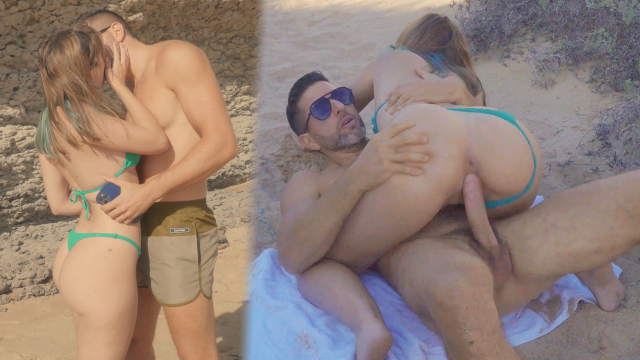 Hot White Bubble Butt Portuguese Gets Picked up in the Beach video from Antonio Mallorca