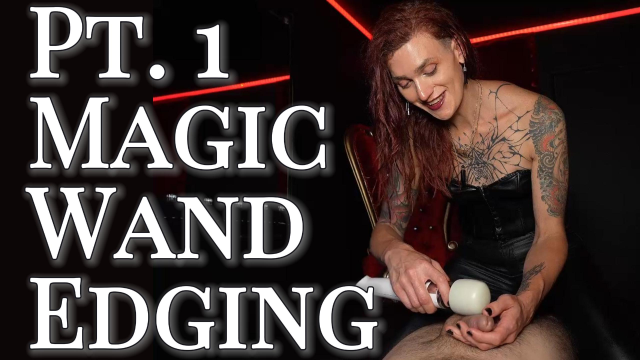 Pleasure & Pain - Part 1: Magic Wand Edging video from Arachne Malice