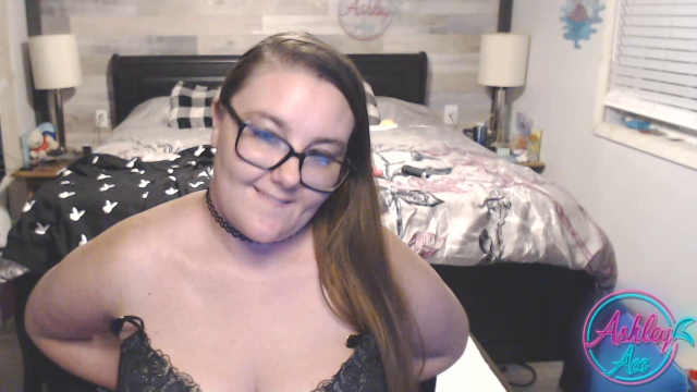 C2C Camshow Compilation - Black & White Playboy Outfit video from AshleyAce