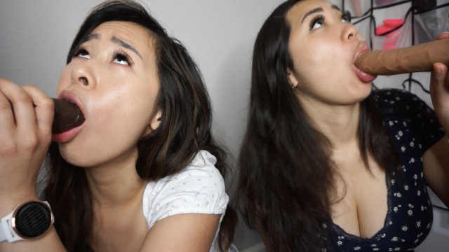 Gloryhole Blowjobs video from Ashley Aoki