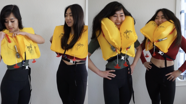 Life Vest Roulette video from Ashley Aoki