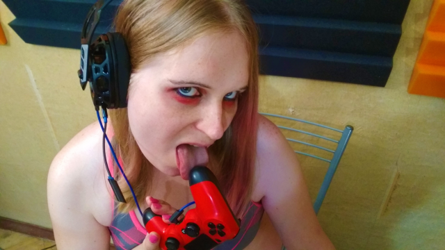 One sensual gamer tgirl video from Astra Disaster