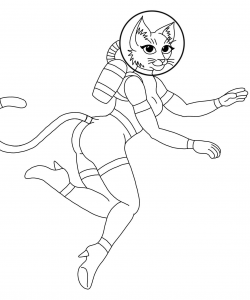 Amy Spacekitten at APClips.com