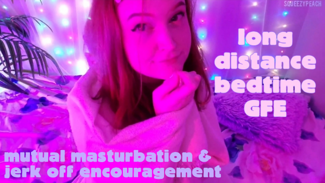 bedtime snuggles video from Squeezypeach