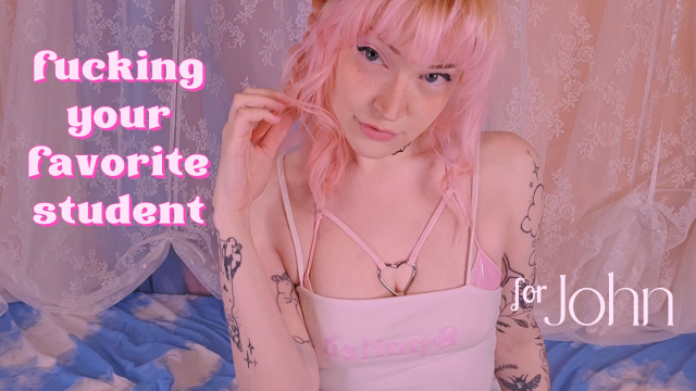 fucking your favorite student video from Squeezypeach