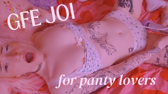 GFE JOI for panty lovers video from Squeezypeach