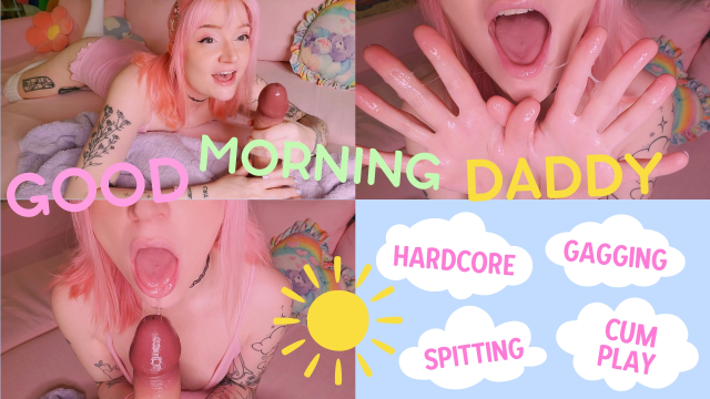 good morning daddy video from Squeezypeach