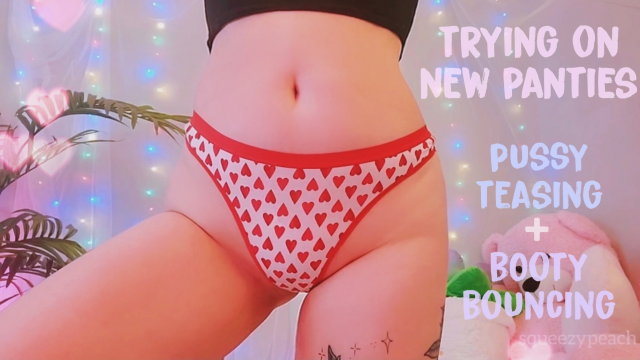 panty haul video from Squeezypeach