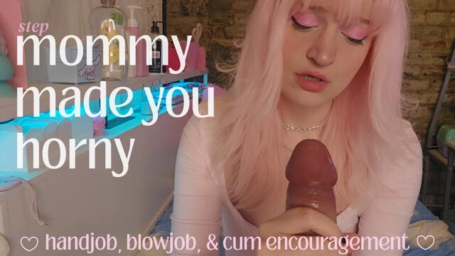 stepmommy made you horny video from Squeezypeach