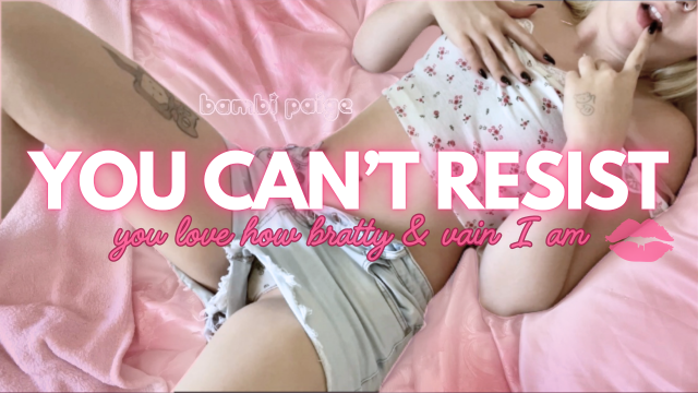 You Can't Resist video from Bambi Paige