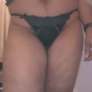 silky black thong photo gallery by Goddess Ebony