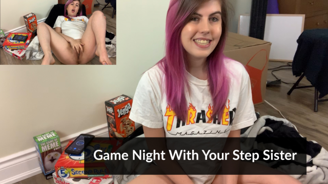 Game Night With Your Step Sister video from Becca Brooks