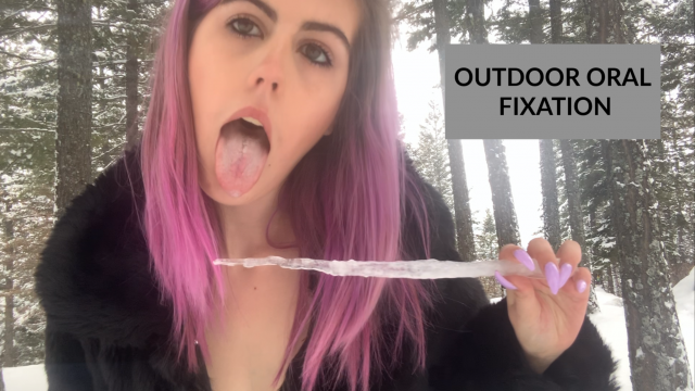 Outdoor Oral Fixation video from Becca Brooks
