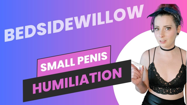 Small Penis Humiliation video from BedsideWillow