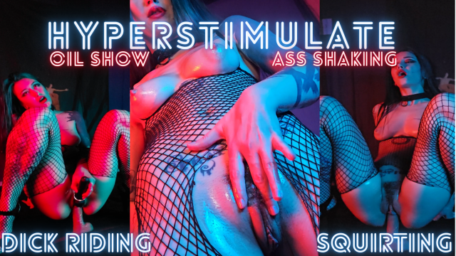 Hyperstimulate - MultiAngle Private Cumshow video from Lua Saturnii