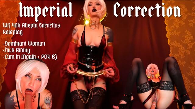 Imperial Correction  Warhammer 40k Adepta Sororitas Roleplay video from Lua Saturnii