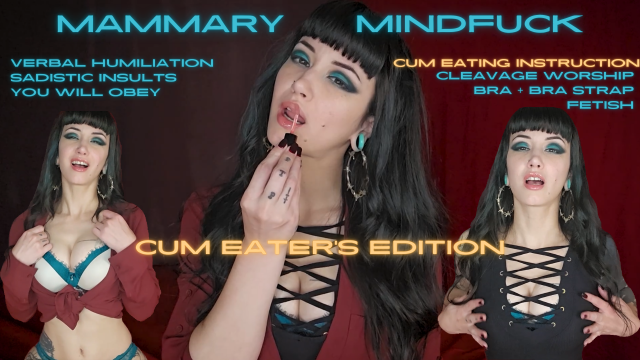 Mammary Mindfuck *Cum Eater's Edition* video from Lua Saturnii