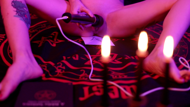 Satanic way to cum video from Bia Roman