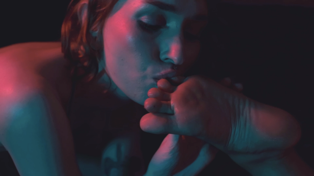 Worship my Feet video from Bia Roman