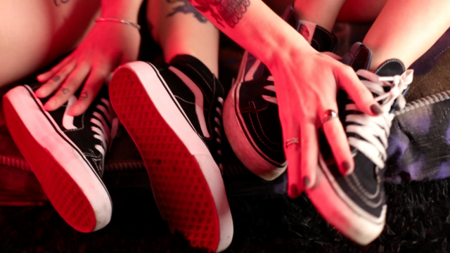 Worship My Vans and Suck My Feet video from Bia Roman