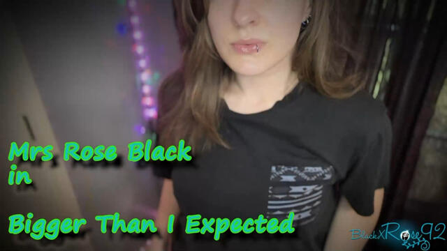 Bigger Than I Expected 2 video from BlackxRose92