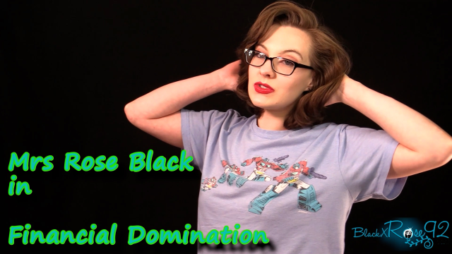 Financial Domination video from BlackxRose92