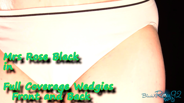 Full Coverage Wedgies Front and Back video from BlackxRose92