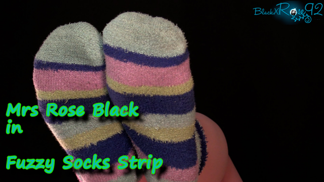 Fuzzy Socks Strip video from BlackxRose92