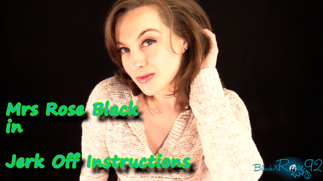 Jerk Off Instructions video from BlackxRose92
