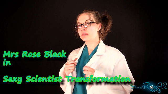 Sexy Scientist Transformation video from BlackxRose92