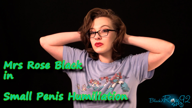 Small Penis Humiliation video from BlackxRose92